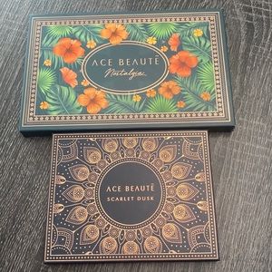 Three ACE Beaute palettes